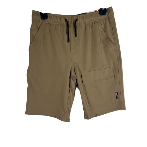 Timberland Stretch Shorts Boy's Size Large (14/16) Elastic‎ Waist & Pocket NEW - Picture 1 of 9